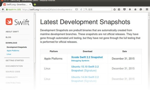 Ubuntu下，如何安装Swift